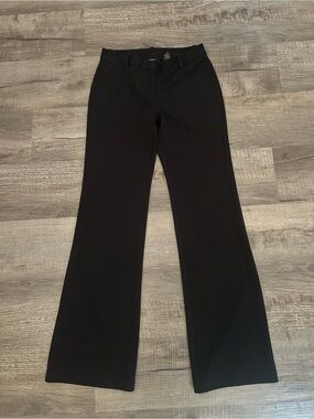 Express Black Boot-Cut Dress Pants